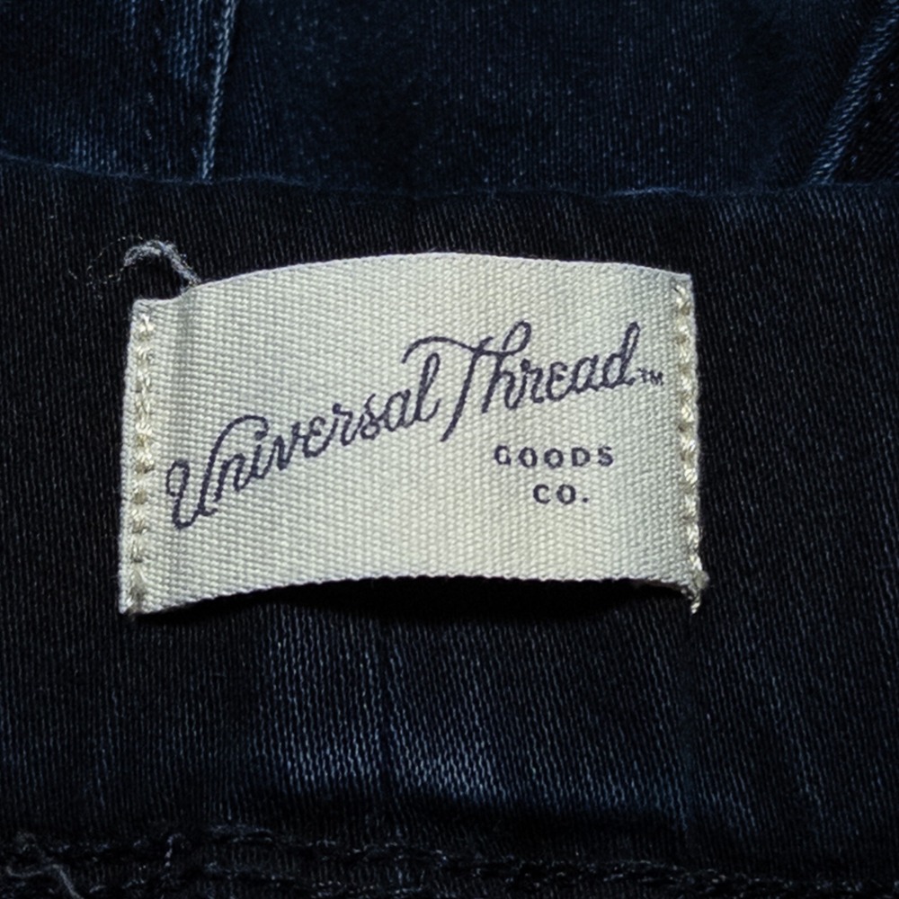 Universal Thread Jeans Womens 6/28R Blue High Rise Pull On Jegging Dark Wash - Picture 8 of 9